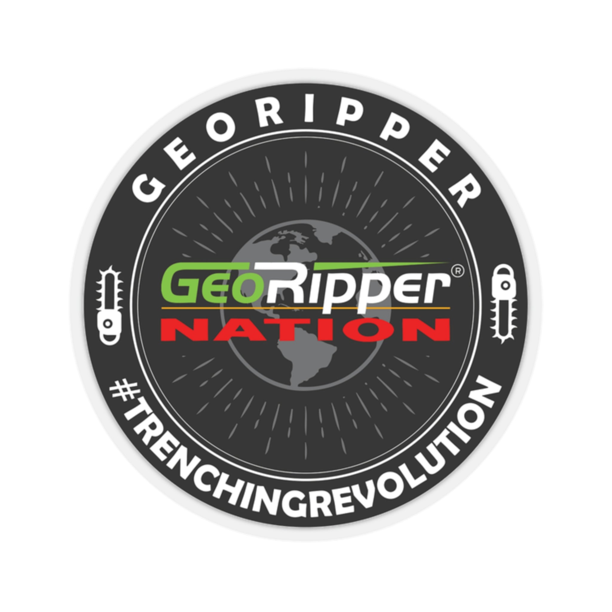 GeoRipper Nation Sticker