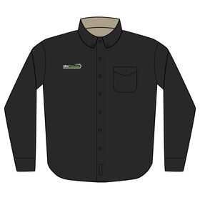 MiniTrencher Long Sleeve Button Up Shirt