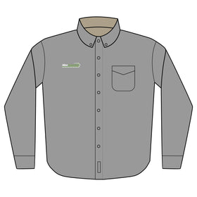 MiniTrencher Long Sleeve Button Up Shirt - 0