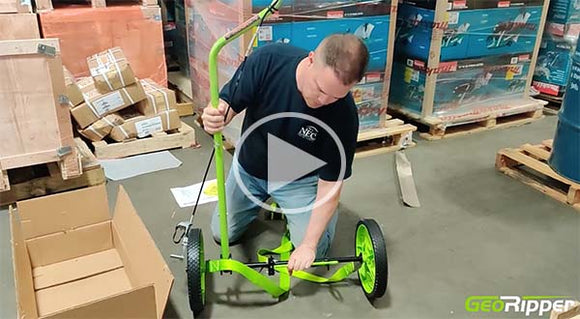 GeoRipper® EZ Kart by MiniTrencher Assembly