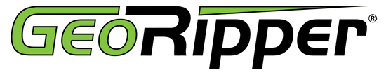GeoRipper Logo - Black Outlined