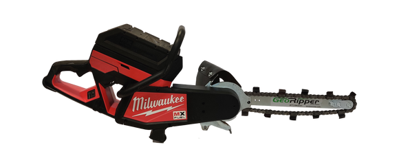 GeoRipper trenching attachment for Milwaukee