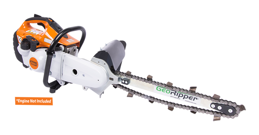 GeoRipper®T/A S500 for Stihl® | MiniTrencher GeoRipper®T/A S500 for Stihl® | MiniTrencher