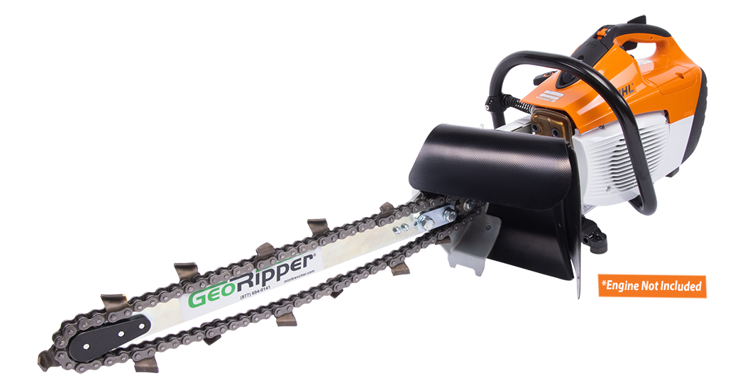 GeoRipper®T/A S500 for Stihl® | MiniTrencher GeoRipper®T/A S500 for Stihl® | MiniTrencher