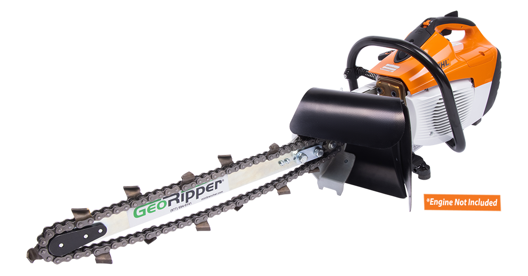 GeoRipper Trenching Attachment for Stihl
